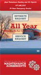 Mobile Screenshot of allyearheatingandac.com